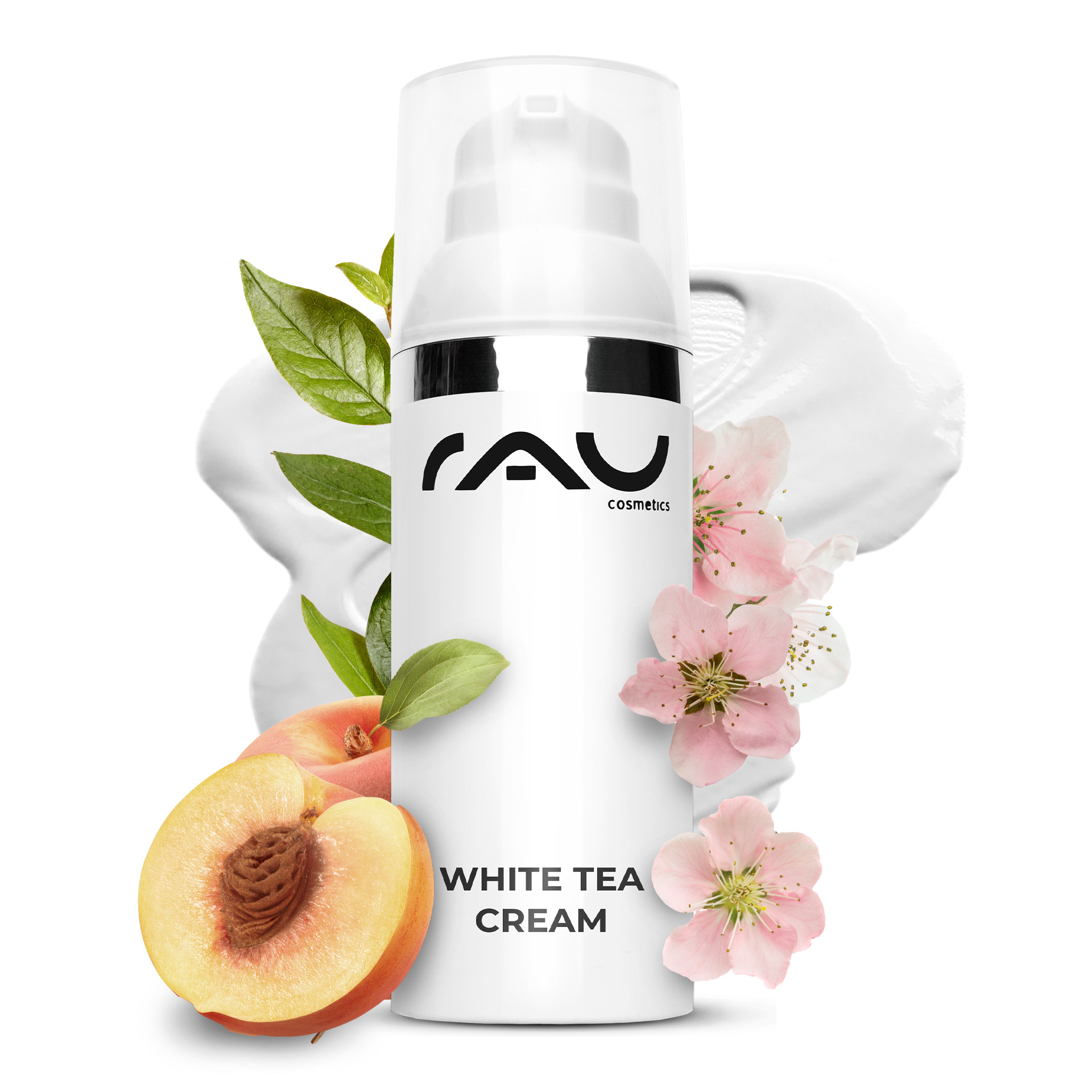 白茶面霜 50 毫升 24 小时抗衰老面霜,适用于干燥和有瑕疵的皮肤 Essen, Obst, Pflanze, Produzieren