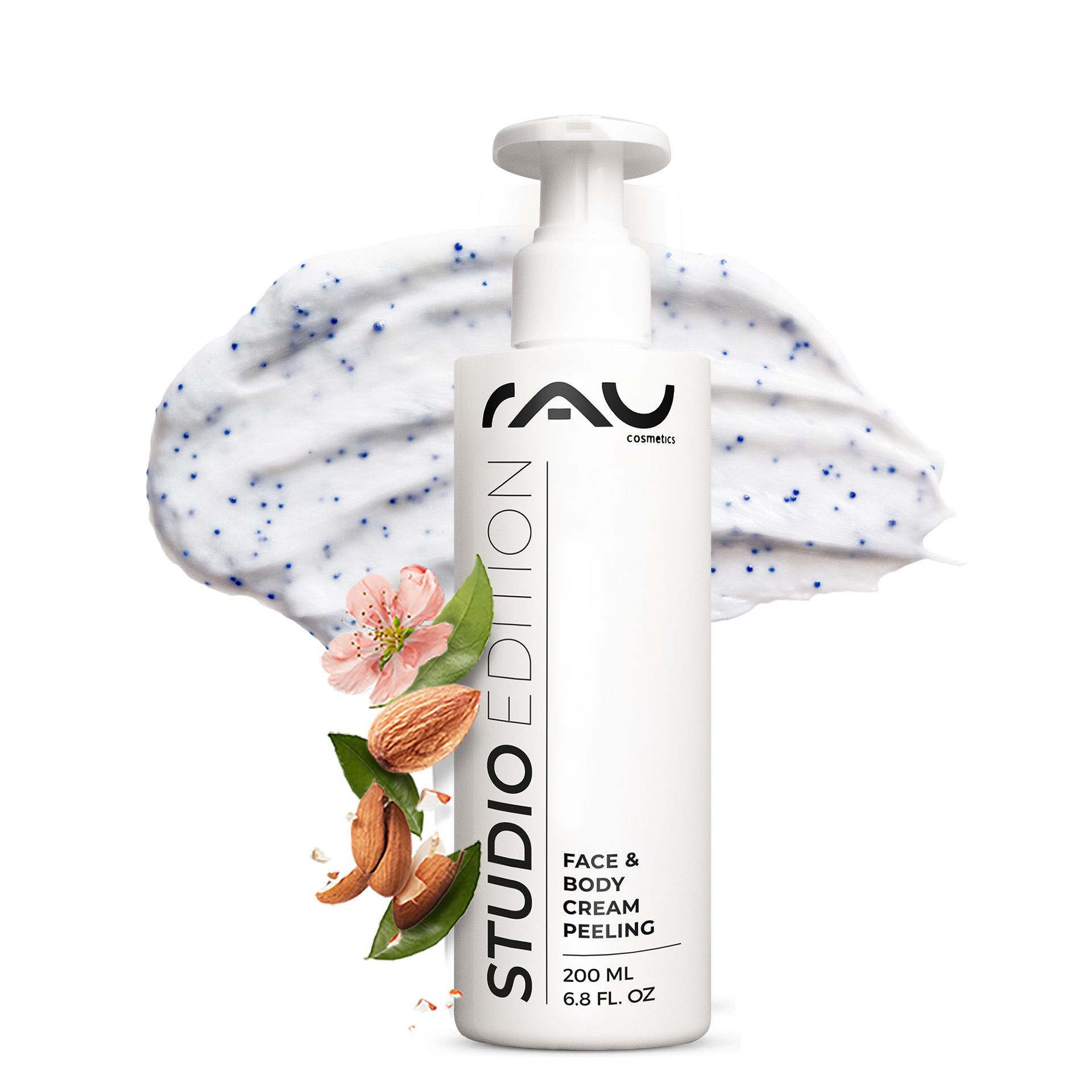 面部和身体去角质霜 200 毫升 机械去角质 Flasche, Lotion